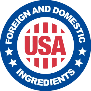 Foreign and domestic sourced ingredients
